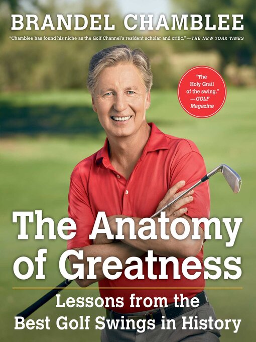 Title details for The Anatomy of Greatness by Brandel Chamblee - Wait list